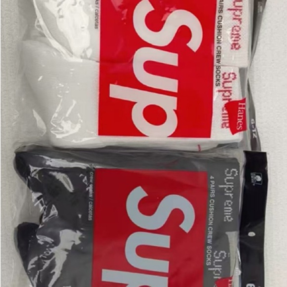 Supreme socks White - Picture 2 of 4